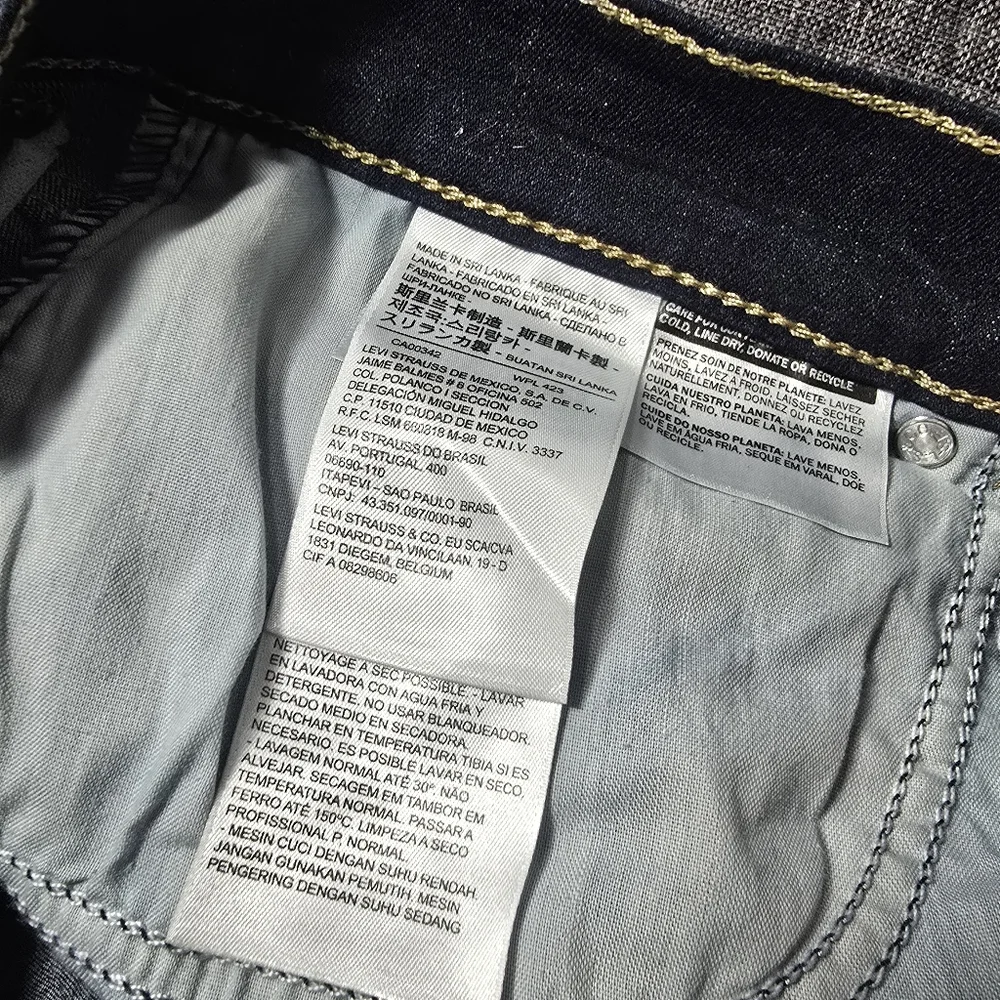 Levi's Bermuda Short W30 Blue Denim Jean Shorts